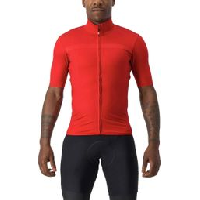 Photo Maillot manches courtes castelli pro thermal mid rouge