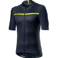 Photo Maillot manches courtes castelli unlimited bleu dark steel