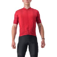 Photo Maillot manches courtes castelli unlimited terra rouge