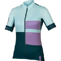 Photo Maillot manches courtes endura fs260 femme bleu violet