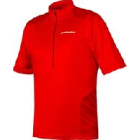 Photo Maillot manches courtes endura hummvee rouge