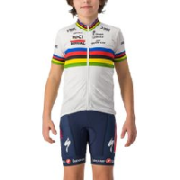 Photo Maillot manches courtes enfant castelli soudal quick step 2023 blanc