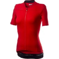 Photo Maillot manches courtes femme castelli anima 3 rouge noir