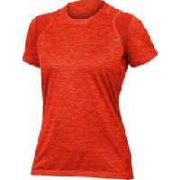 Photo Maillot manches courtes femme endura singletrack paprika orange