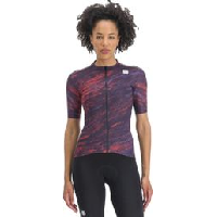 Photo Maillot manches courtes femme sportful cliff supergiara violet rose