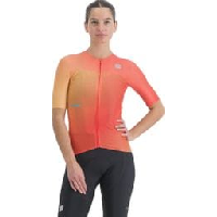 Photo Maillot manches courtes femme sportful light pro rose orange