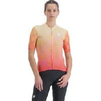 Photo Maillot manches courtes femme sportful rocket orange jaune