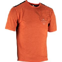 Photo Maillot manches courtes leatt mtb trail 1 0 flame orange