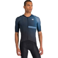 Photo Maillot manches courtes sportful bomber noir bleu