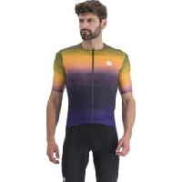 Photo Maillot manches courtes sportful flow supergiara violet jaune