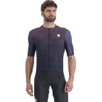 Photo Maillot manches courtes sportful rocket violet bleu