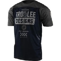 Photo Maillot manches courtes troy lee designs skyline bleu olive