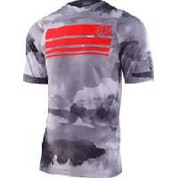 Photo Maillot manches courtes troy lee designs skyline gris