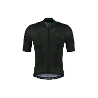 Photo Maillot manches courtes velo rogelli jungle homme vert olive