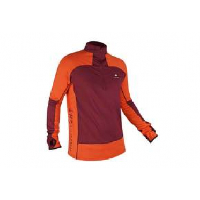 Photo Maillot manches longues 1 2 zip raidlight wintertrail rouge
