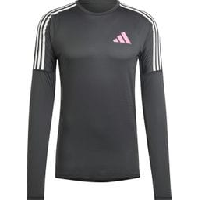 Photo Maillot manches longues adidas performance adizero promo noir