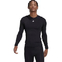 Photo Maillot manches longues adidas performance techfit noir