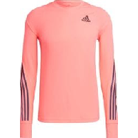 Photo Maillot manches longues adidas run icon rouge homme