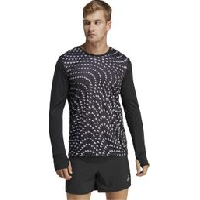 Photo Maillot manches longues adidas running brand love noir