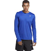 Photo Maillot manches longues adidas running own the run bleu