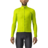 Photo Maillot manches longues castelli pro thermal mid jaune