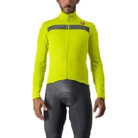 Photo Maillot manches longues castelli puro 3 fz vert electric lime