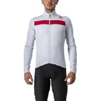 Photo Maillot manches longues castelli puro 3 gris rouge