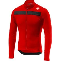 Photo Maillot manches longues castelli puro 3 rouge