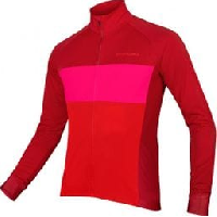 Photo Maillot manches longues endura fs260 pro jetstream rouge rose