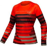 Photo Maillot manches longues femme endura mt500 supercraft paprika