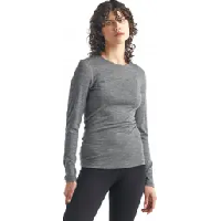 Photo Maillot manches longues femme icebreaker 200 oasis gris
