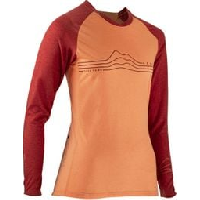 Photo Maillot manches longues femme leatt mtb allmtn 3 0 orange