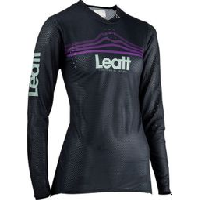 Photo Maillot manches longues femme leatt mtb gravity 4 0 noir violet