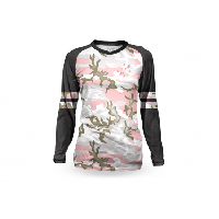 Photo Maillot manches longues femme loose riders c s varsity camo rose
