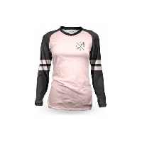 Photo Maillot manches longues femme loose riders c s varsity peach rose