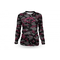 Photo Maillot manches longues femme loose riders camo rose
