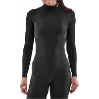 Photo Maillot manches longues femme skins series 3 thermal noir