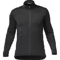 Photo Maillot manches longues mavic victoire merino track top noir