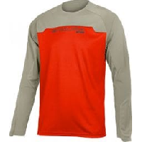 Photo Maillot manches longues mt500 burner paprika