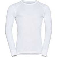 Photo Maillot manches longues odlo active warm eco blanc