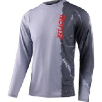 Photo Maillot manches longues troy lee designs skyline air gris