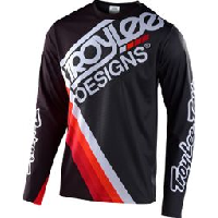 Photo Maillot manches longues troy lee designs sprint noir gris