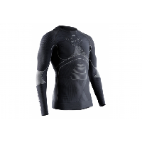 Photo Maillot manches longues x bionic running energy accumulator 4 0 noir gris