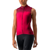 Photo Maillot sans manches femme castelli velocissima rose rouge bordeaux