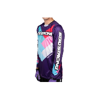 Photo Maillot staystrong chevron violet adulte t m
