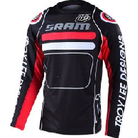 Photo Maillot troy lee designs sprint drop in sram noir