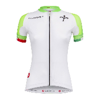 Photo Maillot vélo femme manches courtes Castelli Wilier Certezza L blanc vert L blanc vert