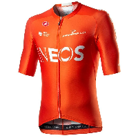 Photo Maillot vélo manches courtes Castelli Aero Race 6.0 Team Ineos Training Orange XL orange XL orange