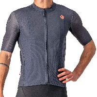 Photo Maillot vélo manches courtes Castelli Endurance Elite 2023 L gris