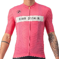 Photo Maillot vélo manches courtes Castelli Fuori Giro d'Italia 2023 Rosa L rose L rose